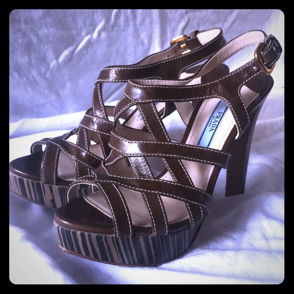 Prada platform stilettos - Picture 1 of 2